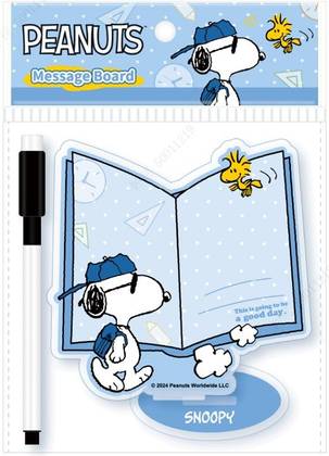 Snoopy Colorful Life Collection Message Board (Blue)