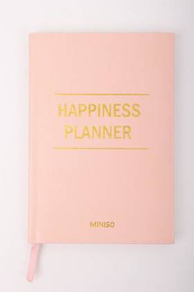 Peach Pink Series A5 Gold-stamping Cover Planner (96 Sheets) (PDQ)