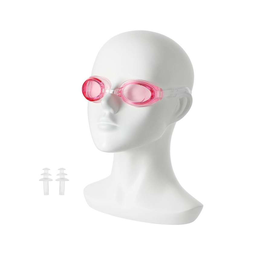 Adults Basic Swimming Goggles (Pink)