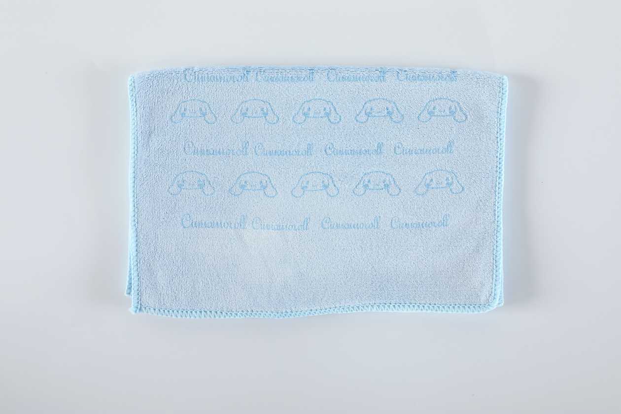 Sanrio characters Fine Fiber Kids Towels (2 pcs) (Cinnamoroll)