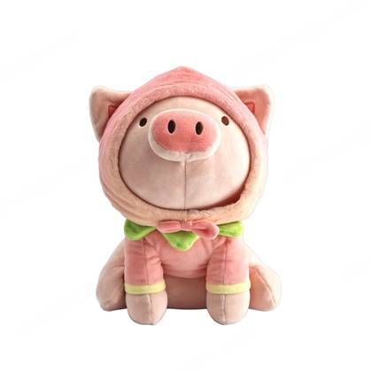 11in. YUMYUM Collection Gigi Sitting-posture Plush Toy(Peach)