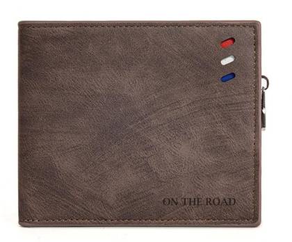 Vintage Multifunctional Horizontal Mens Wallet(Brown)