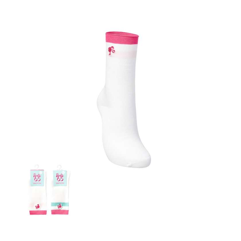 Barbie Shining Collection Embroidery Socks
