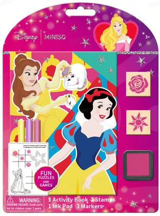 Disney Princess Collection Stamp Drawing Set