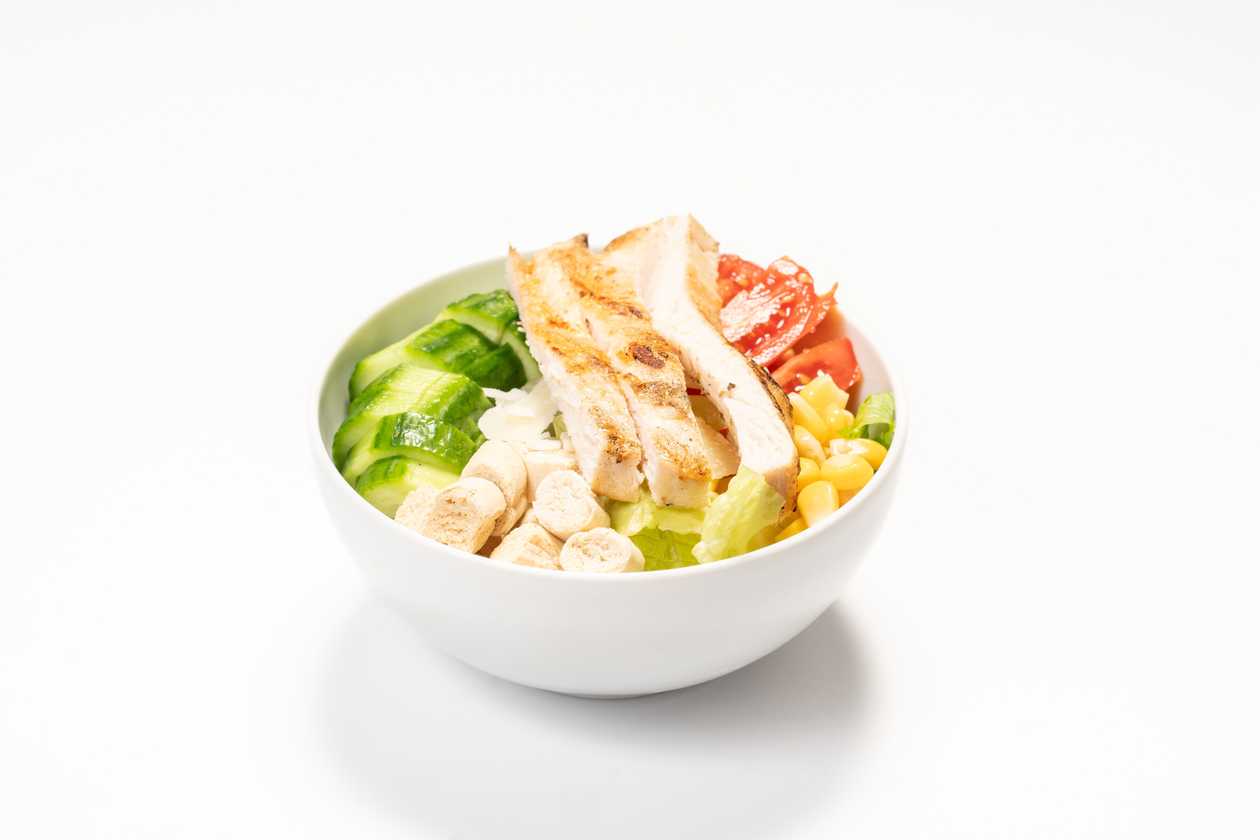 Ceasar Salad With Grilled Chicken