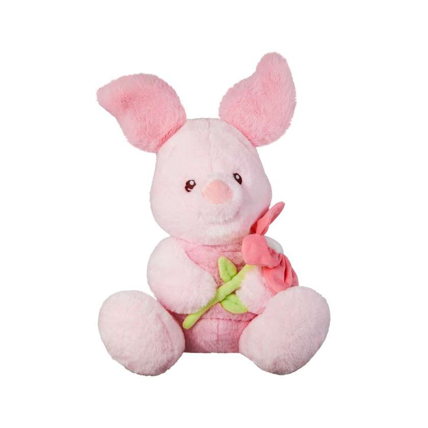 Winnie-the-Pooh Collection 12in. Holding Flower Plush Toy(Piglet)