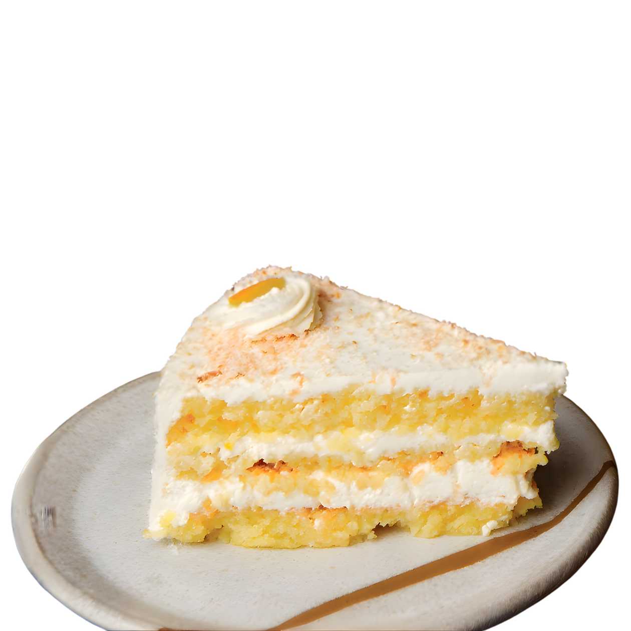 Coconut & Orange Cake Slice
