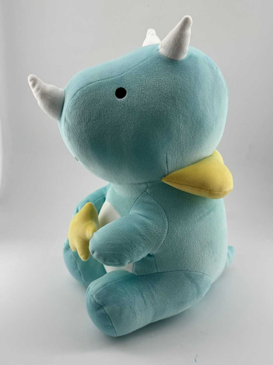 Mini Family 14in. Minisou Dinosaur Plush Toy(Triceratops)