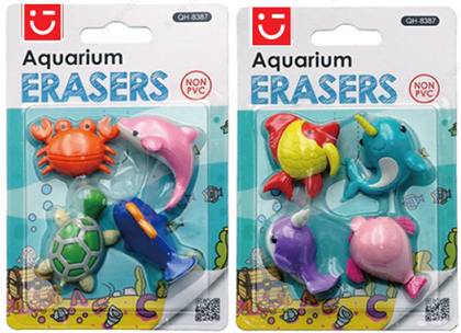 3D Eraser Collection Sea World (2 Assorted Models)