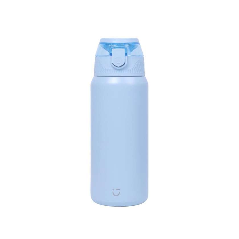 Minimalist Series Flip-Top Insulated Bottle 600mL(Blue)