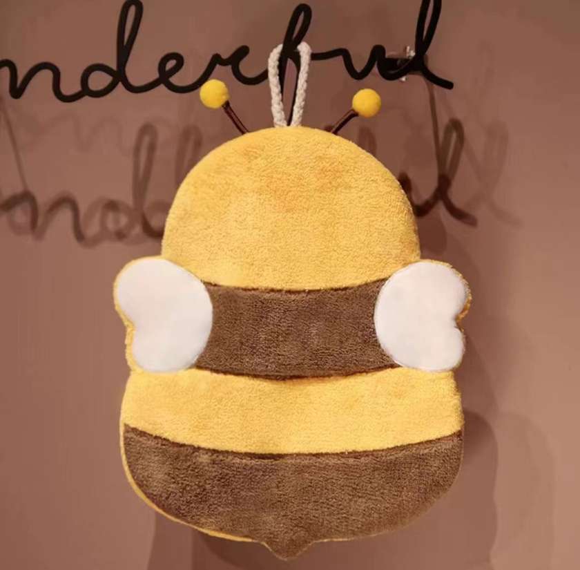 Animal Series Hand Towel (Bee)