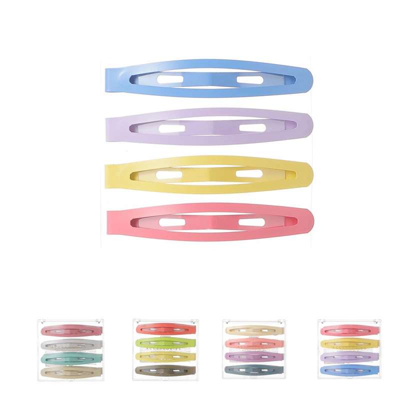 Colorful Series Hair Clip (6cm, 8 pcs)