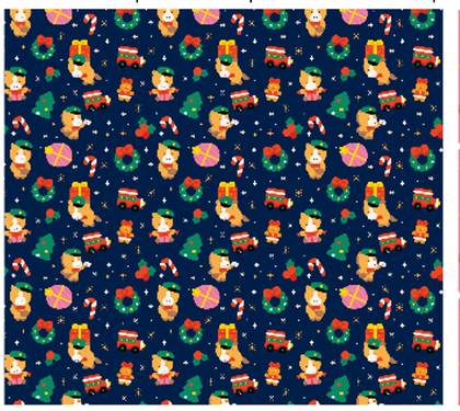 Mini Family Wish Messenger Collection Wrapping Paper (C)