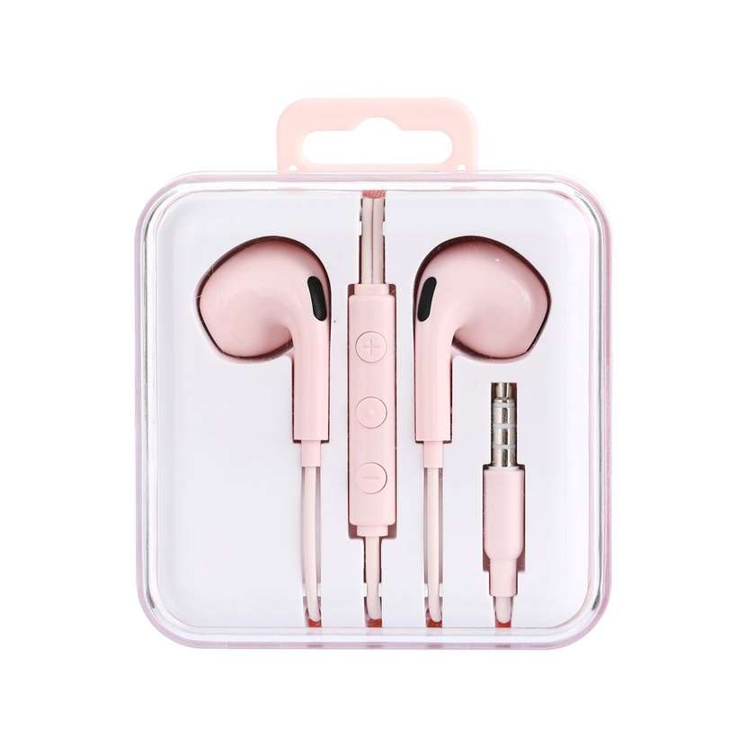 Moonlight Series 3.5mm In-ear Earphones Model: 6311#(Pink)