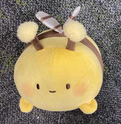 Mini Family Safari Series 6.3in. Insect Plush Toy(Bee)