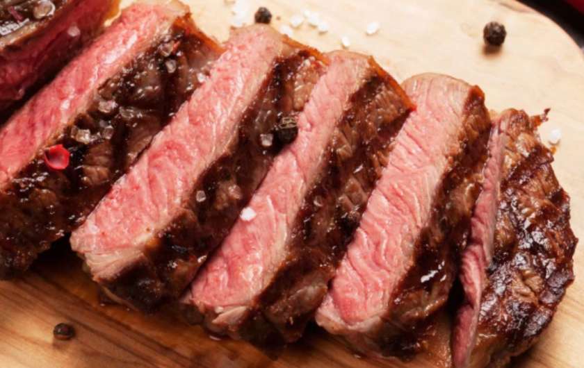Grilled Sirloin Steak for 2 People