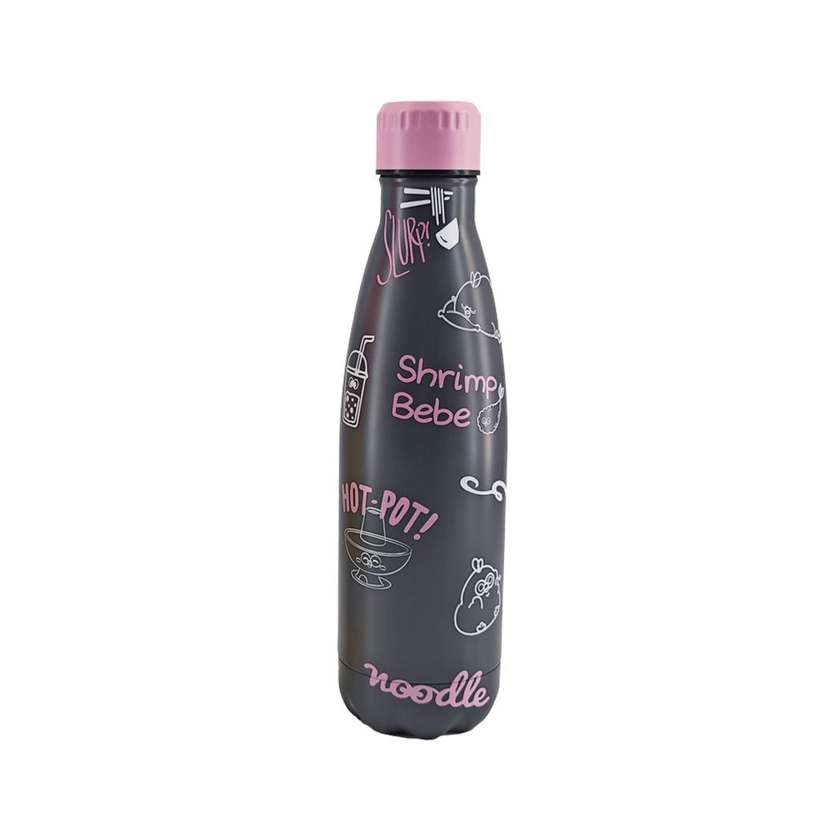 Yummy Food Dundun Series Insulated Bottle (500mL)(Black)