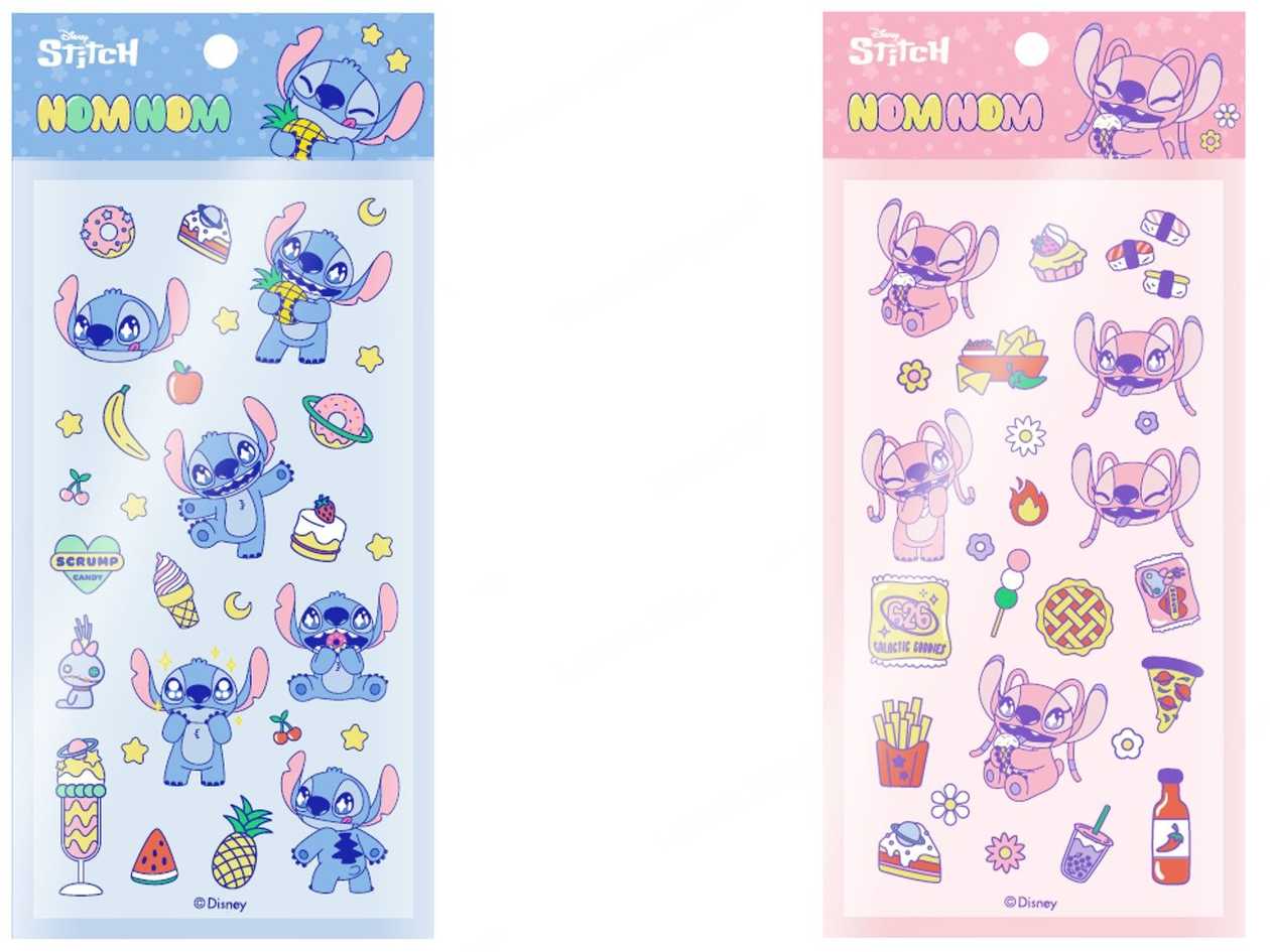 Disney Stitch Dinner Party Collection Foam Stickers (2 Assorted Models)