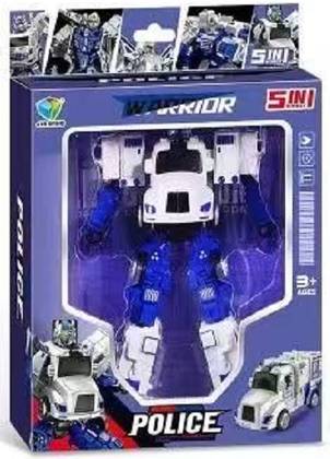5-in-1 Transformation - Police(Commercial Truck, 4)