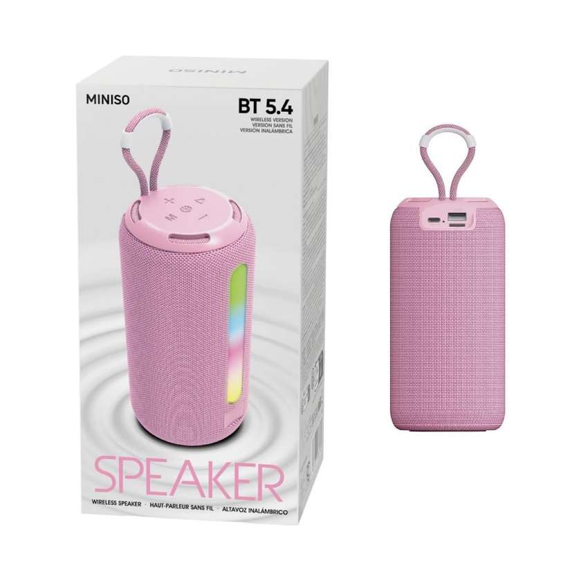 Cloth Wireless Speaker Model: A162(Pink)