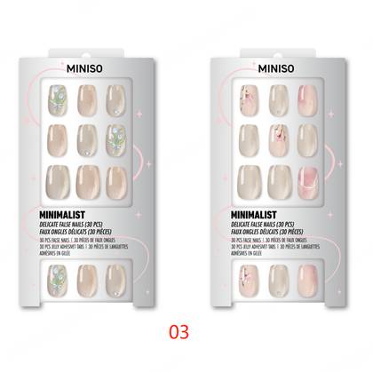 Sparkle Series False Nails with Jelly Adhesive Tabs(03)