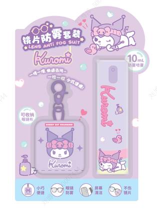 Sanrio characters Anti-Fog Lens Cleaning Kit (Kuromi)