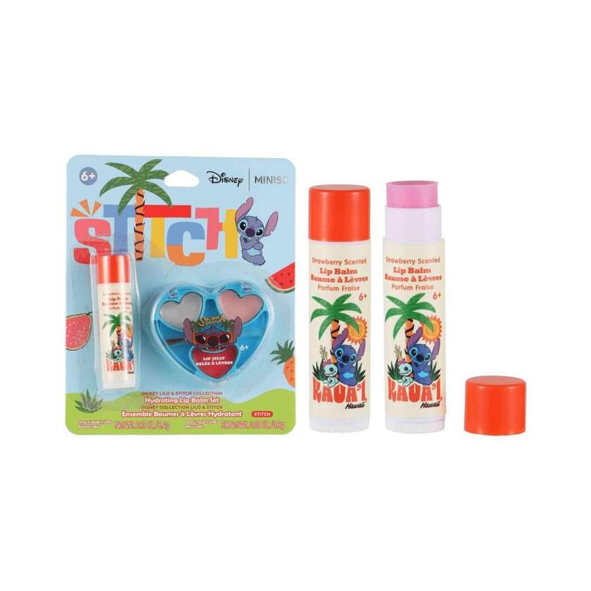 Disney Lilo & Stitch Collection Lip Jelly & Emollient Lip Balm