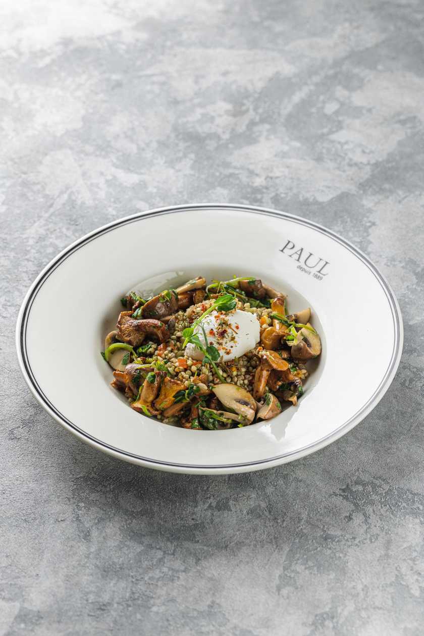 Каша Гречана з лісовими грибами