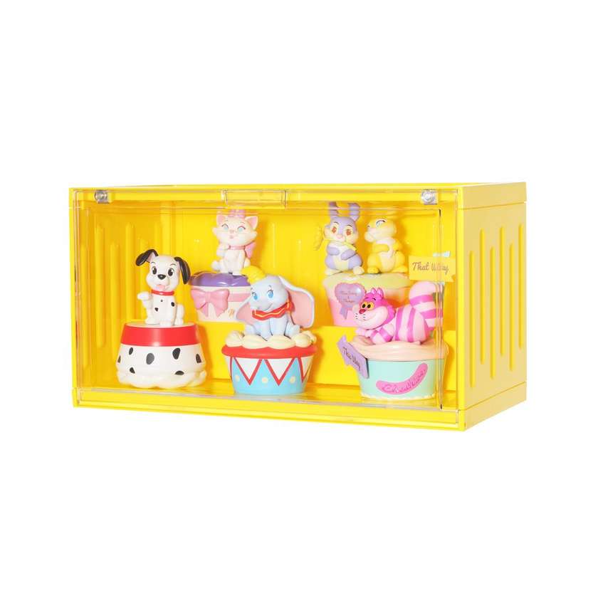 2 Tier Display Storage Box(Yellow)