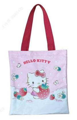 Sanrio characters Strawberry collection Shopping Bag(Light Pink)