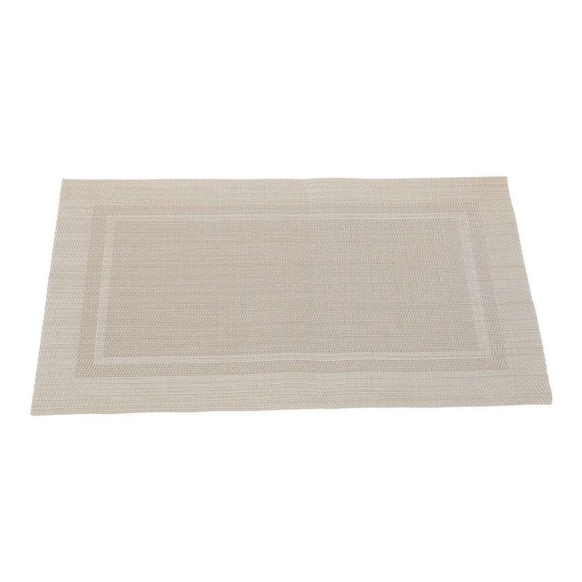 Rectangle Placemats Set (2 pcs)(Khaki)