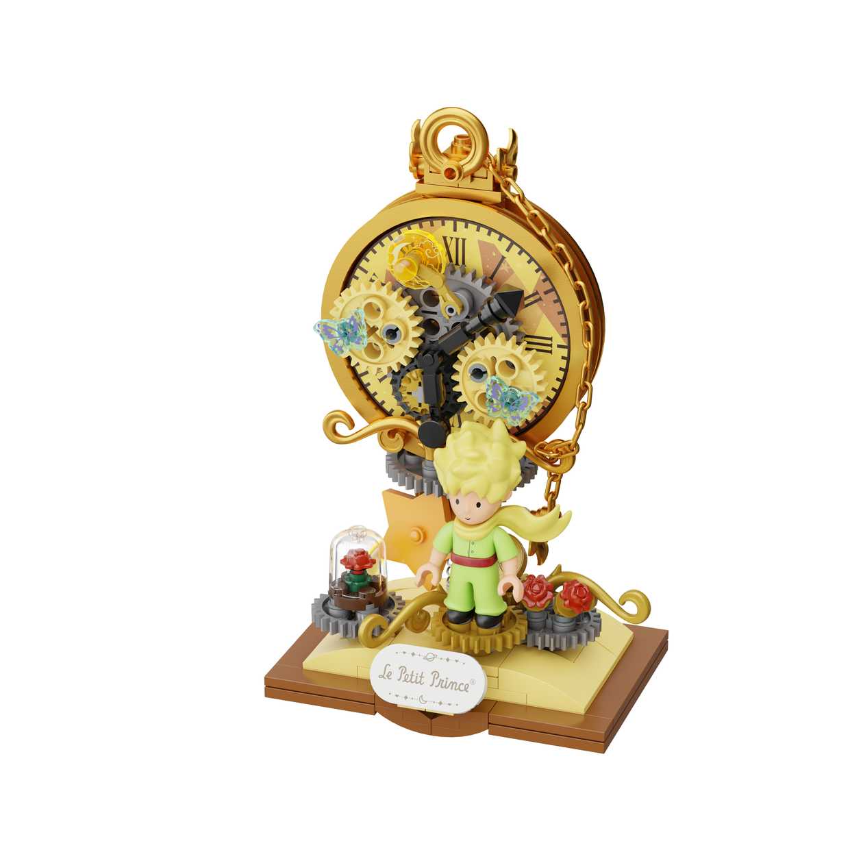 Le Petit Prince Building Block-Starry Ride-Pocket Watch