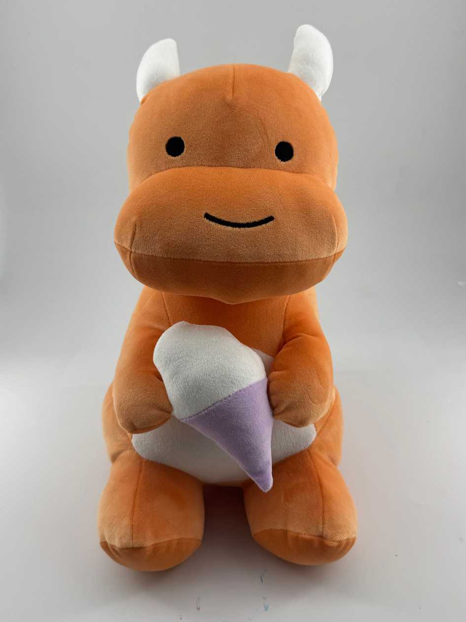 Mini Family 14in. Minisou Dinosaur Plush Toy(Ankylosaurus)