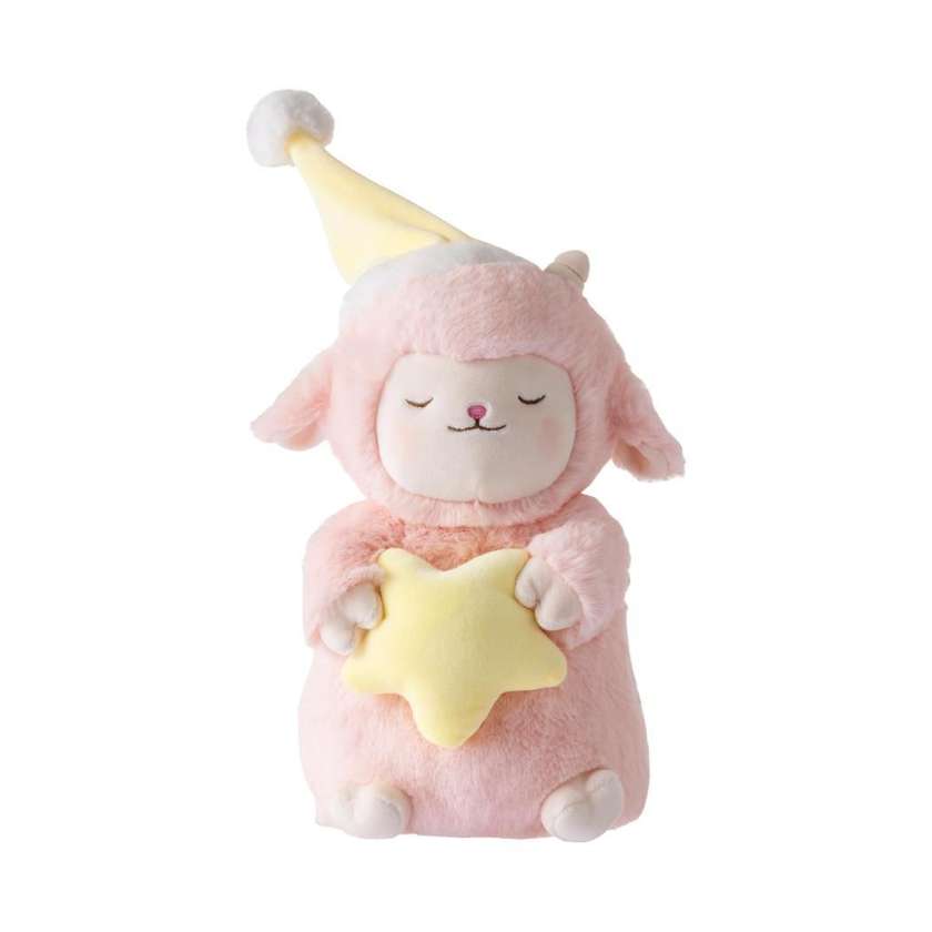 Lamb Baa Collection Sleeping Lamb Plush Toy (Star)