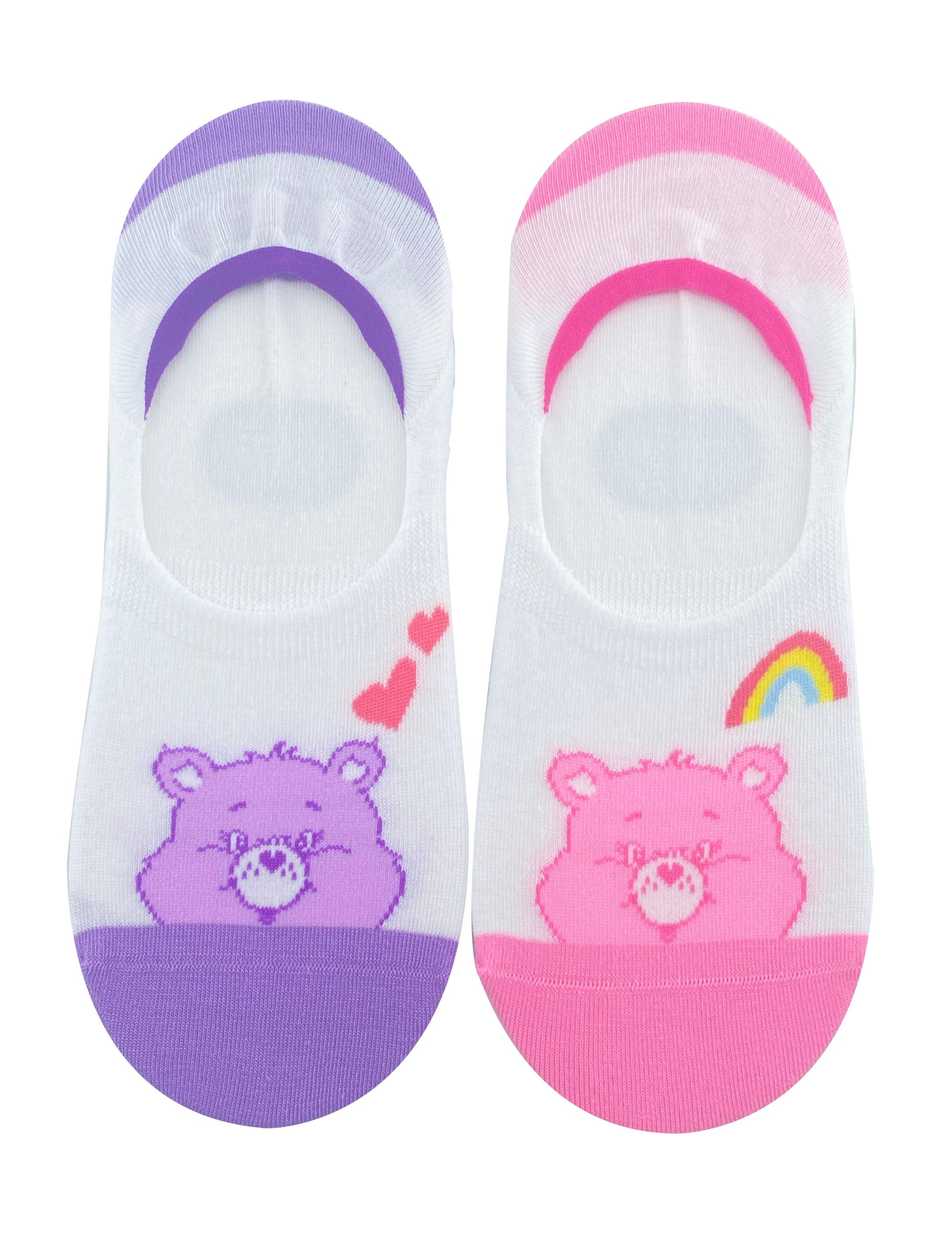 Care Bears Collection No-Show Socks (2 Pairs)