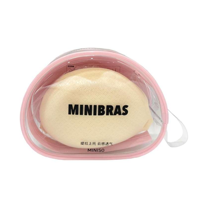 Round Cup Adhesive Bra with Storage Bag (A/B)