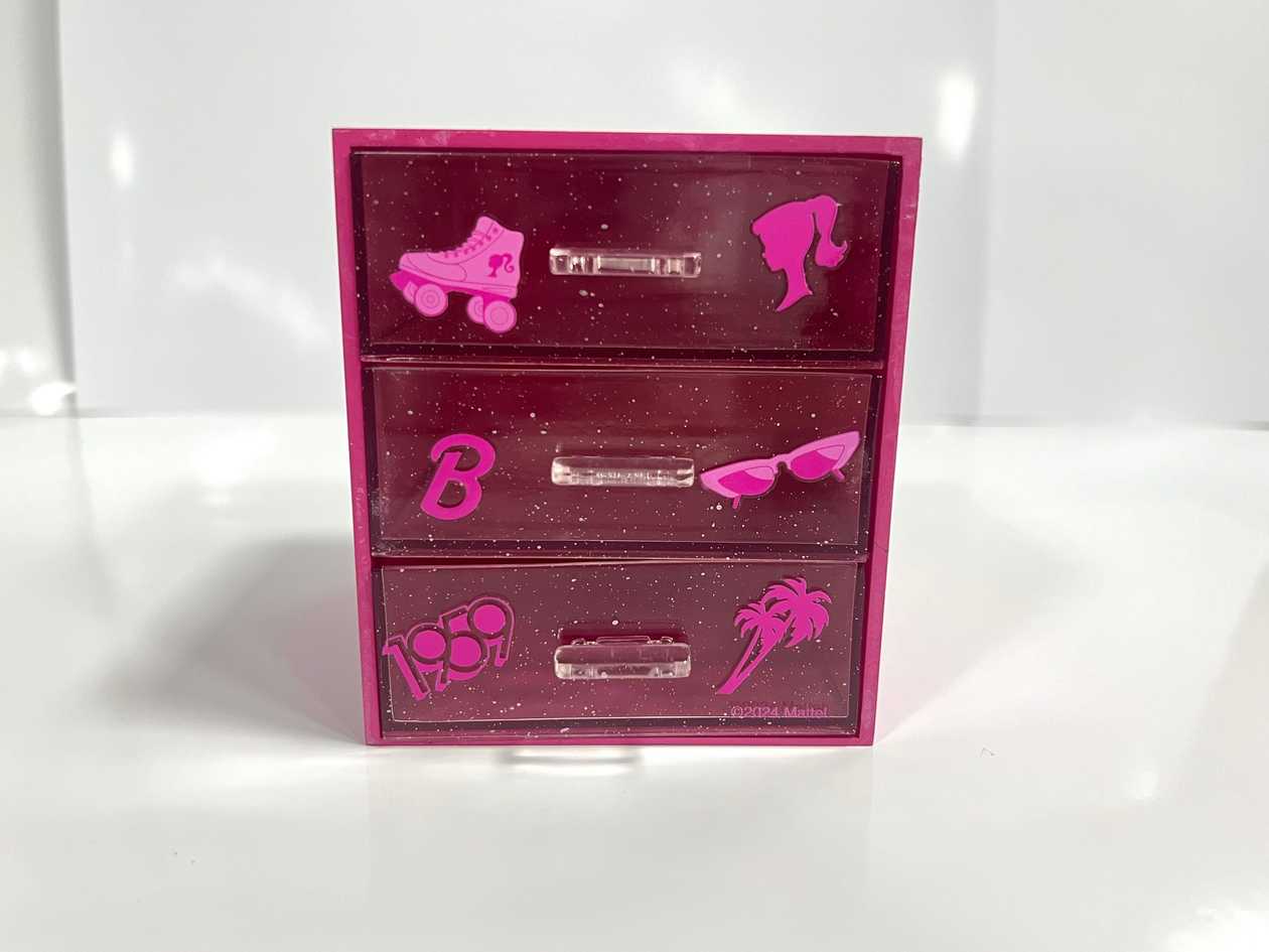 Barbie Pink Collection 3-Tier Drawer Organizer