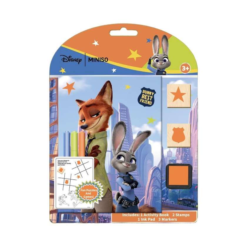 Disney Zootopia Collection Stamp Drawing Set