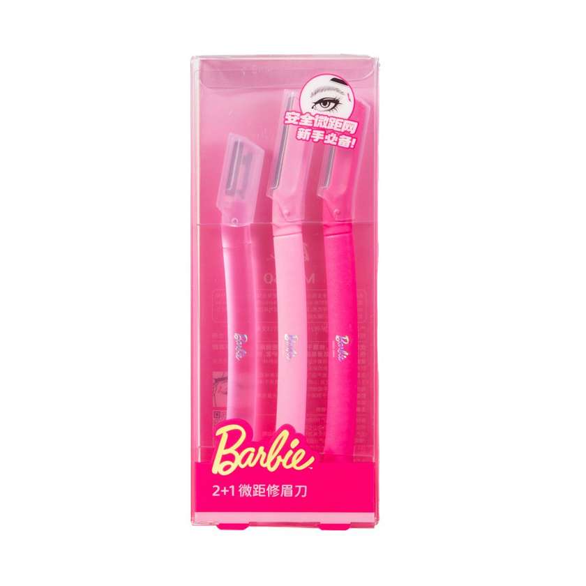 Barbie Collection 2+1 Eyebrow Razors (3 pcs)