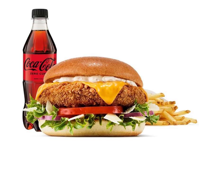 Crispy Supreme Parmesan meal