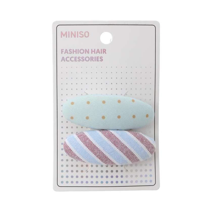 Mocha Blue Hair Clip (2 pcs)