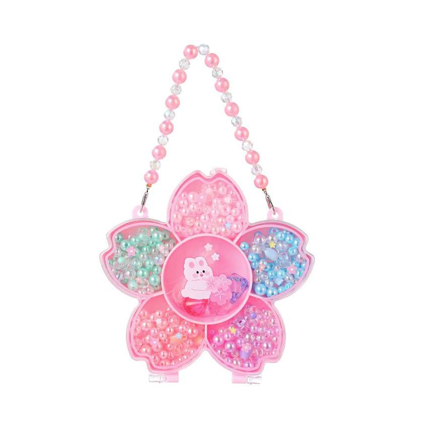 Lovely Series Sakura Colorful Beaded Kids DIY Set