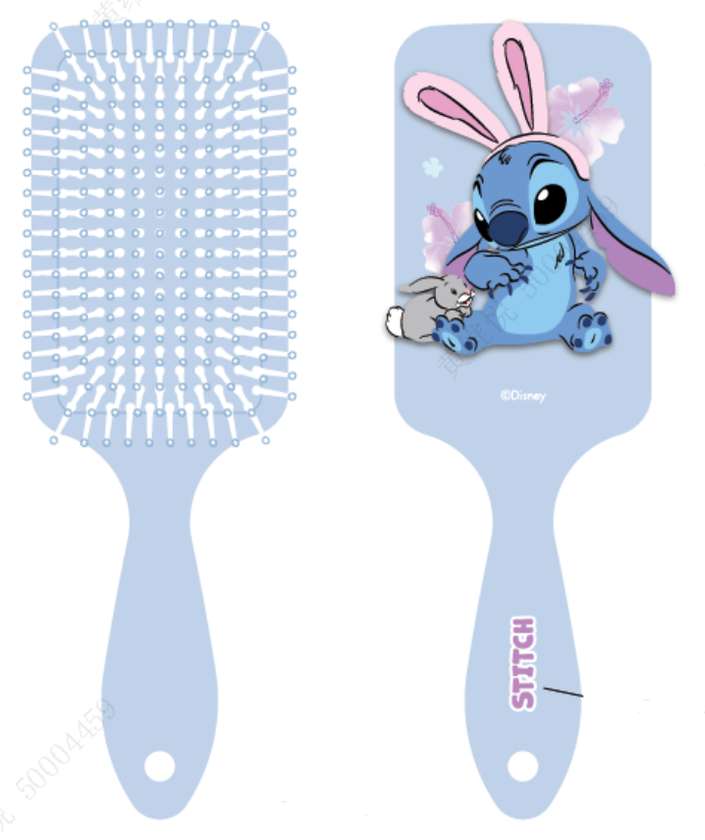 Disney Lilo & Stitch Collection Massage Cushion Brush (Blue)