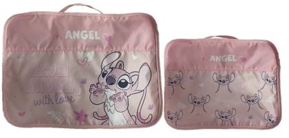 Disney Lilo & Stitch Collection Clothes Storage Bags (2 pcs)(Angel)
