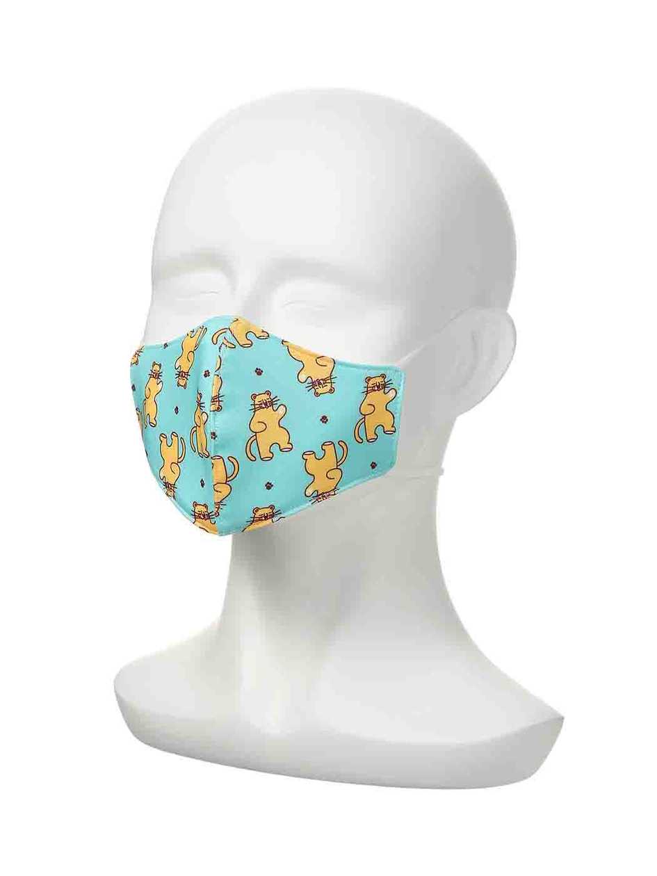 Zoo Series Printed Face Mask for Kids (Tiger)
