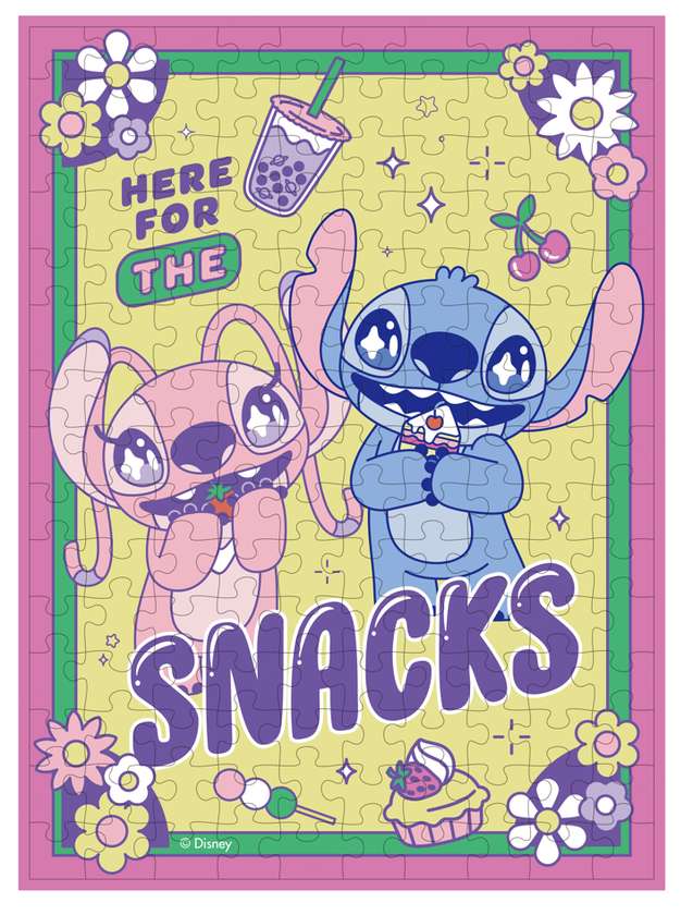 Disney Stitch Dinner Party Collection 100-Piece Puzzle