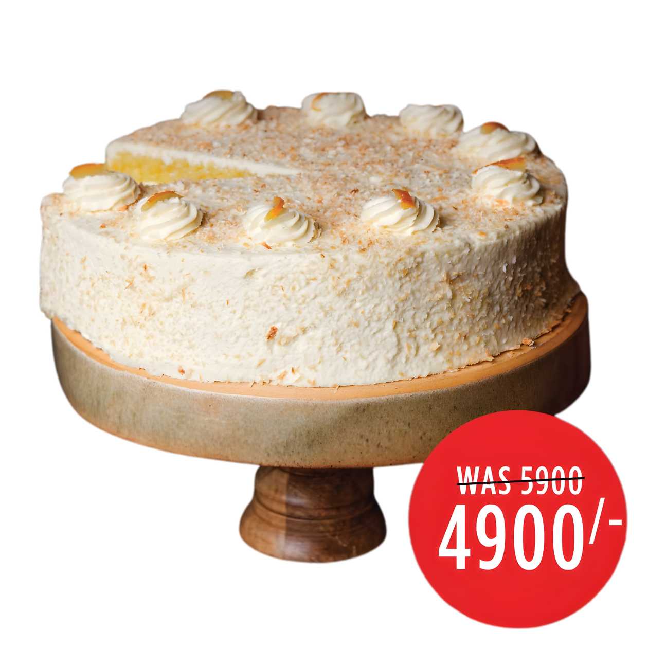 Whole Coconut & Orange Cake 2kg