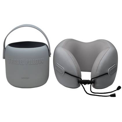 Portable Foldable Neck Pillow(Gray)