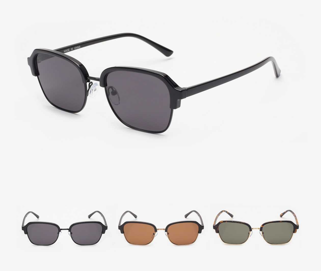 R-039 Polarized Square Sunglasses