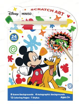 Disney Mickey Collection Scratch Painting